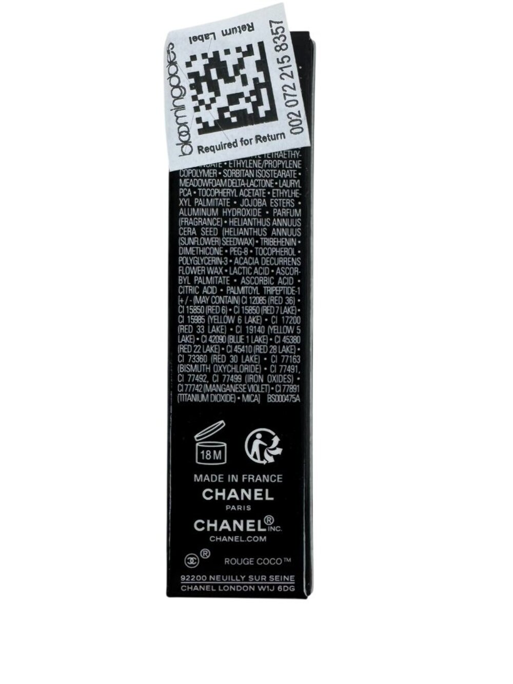 Chanel Rouge Coco Flash Lipstick 825 Bisous NWT MC-132 - Picture 7 of 11